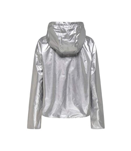 Parka vert/argent femme only fry - l