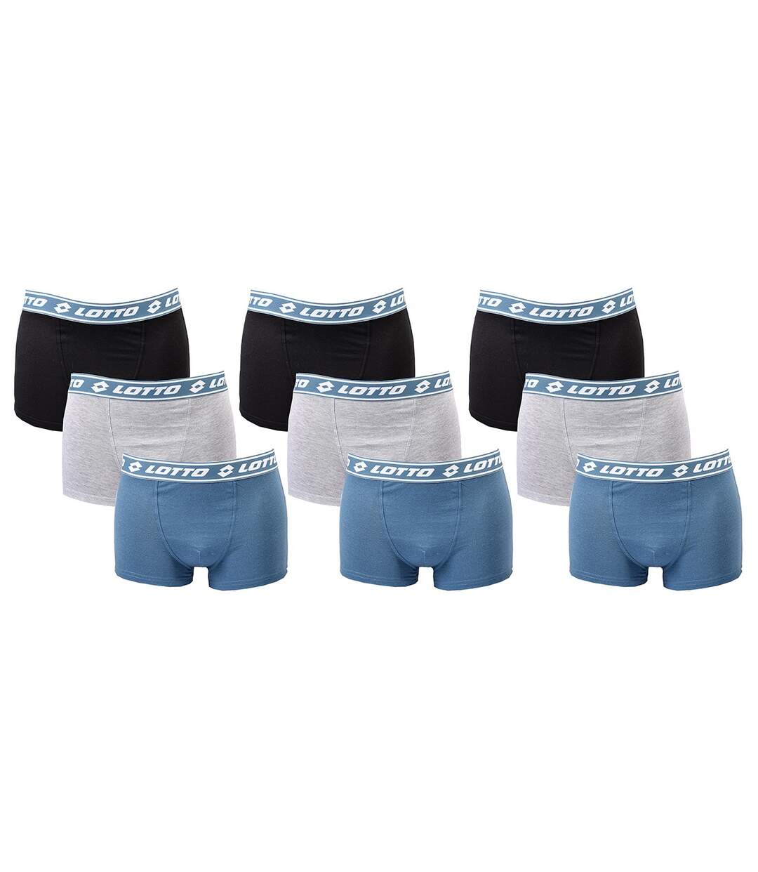 Boxer homme LOTTO Pack de 9 Boxers 1060