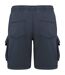 Mens French Terry Washed Cargo Shorts Washed Navy Native Spirit-2