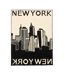 Tapis salon NEW YORK CITY en polypropylène doux et soyeux