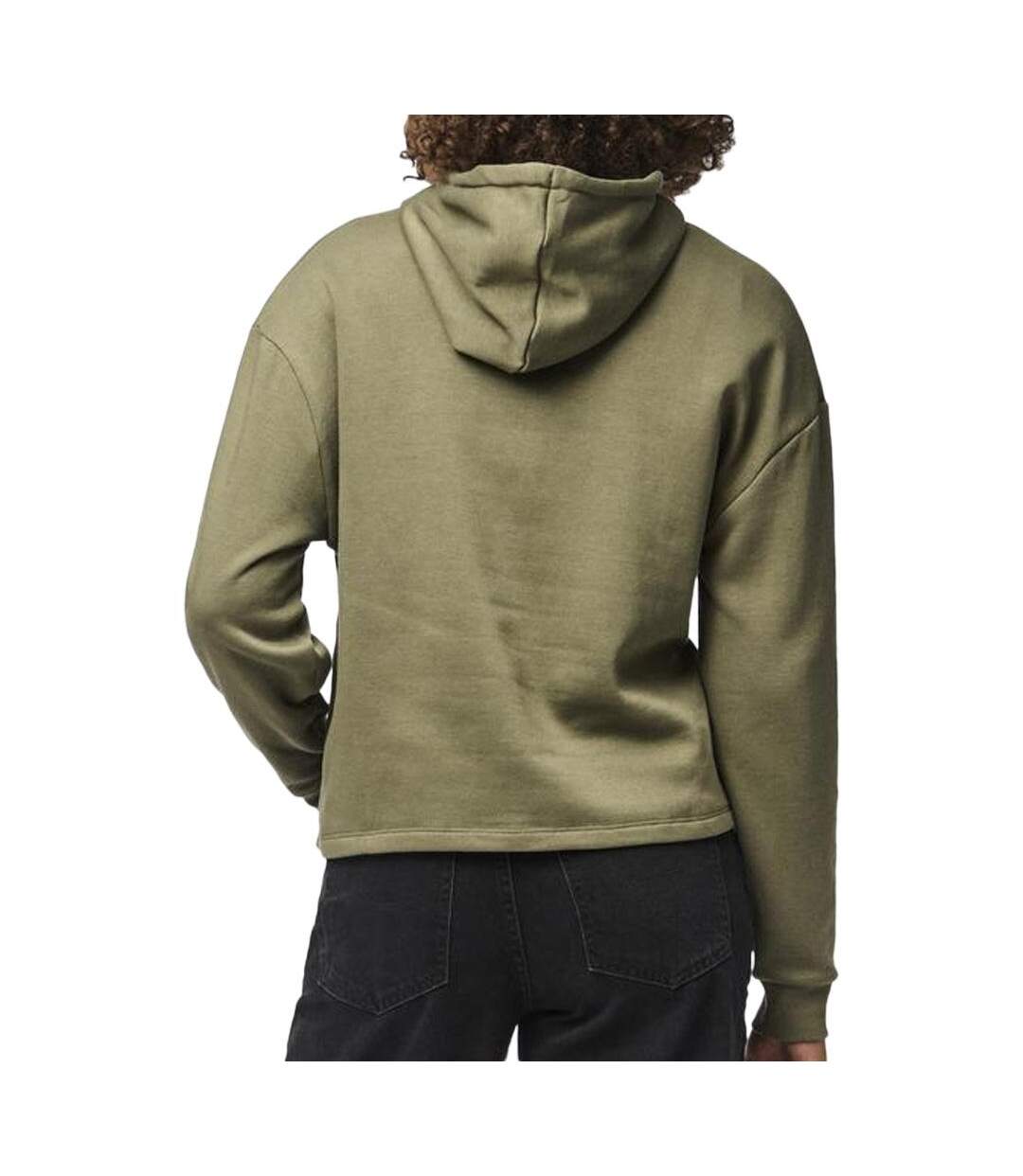 Sweat vert forêt femme pieces pcchilli-2