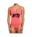 Maillot de bain 1 piece Rose Femme Nike U-back - XS-1