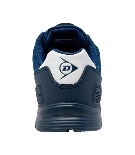 Chaussures De Sécurité Motif/style Mat Homme Bleu Marine Blanc Dunlop