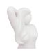 Statuette Femme en Céramique Soleya 28cm Blanc-2