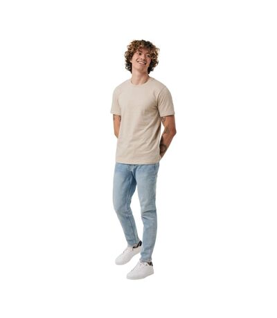 T-shirt Brett Adulte Marron Clair Chiné Iqoniq