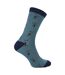 Mr Sparrow - Chaussettes fantaisie ski homme en bambou douces-1