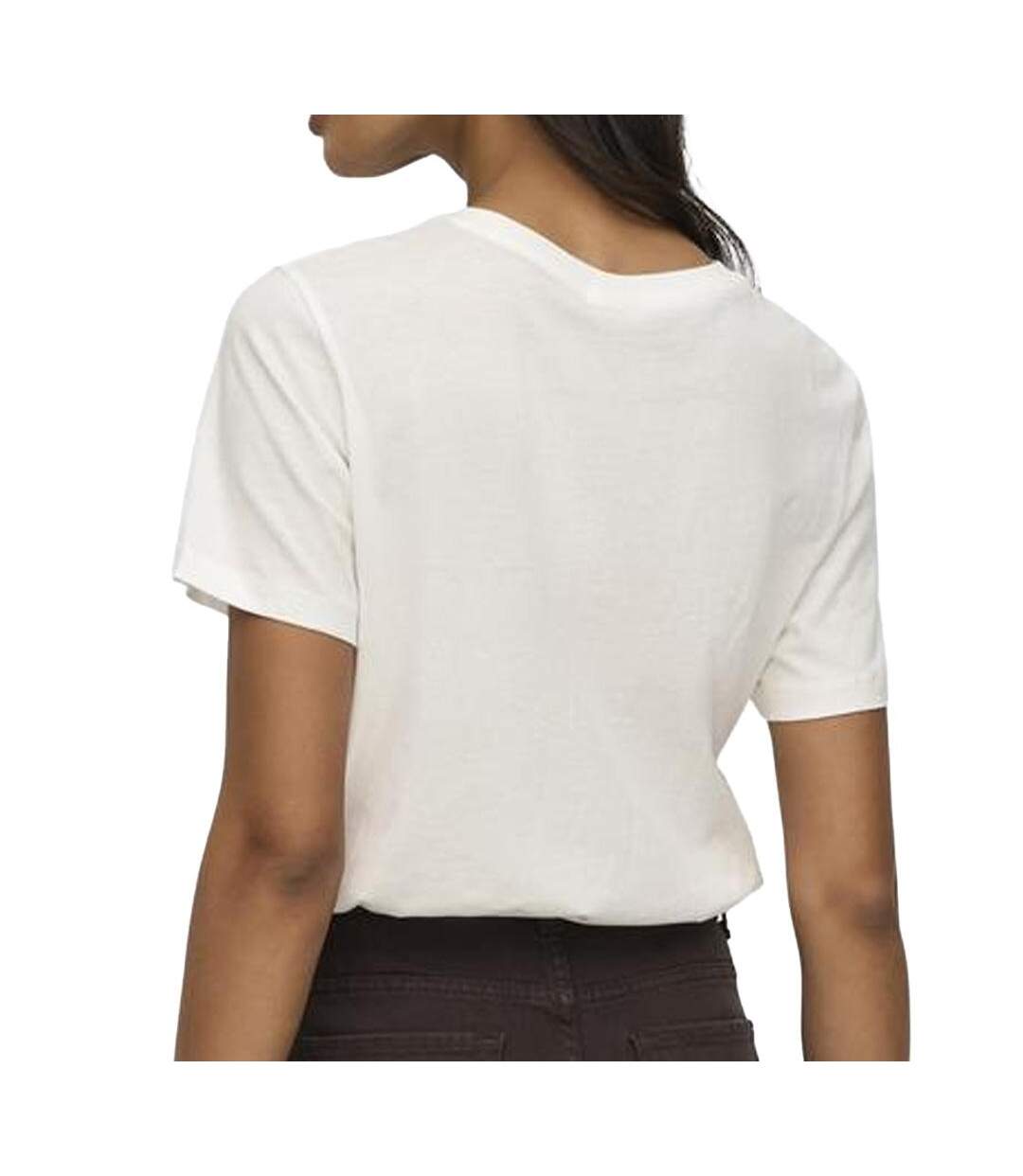 T-Shirt blanc/rouge/bleu femme jdy lima-2