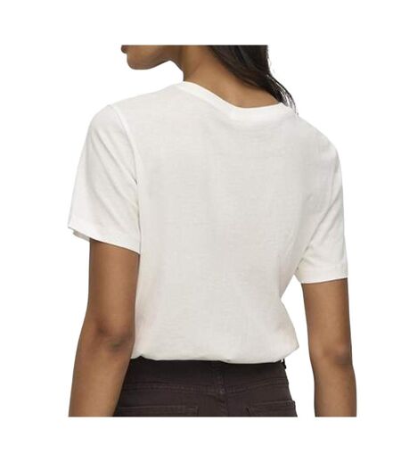 T-Shirt blanc/rouge/bleu femme jdy lima