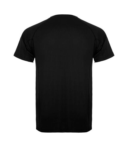 T-shirt montecarlo homme noir uni Roly