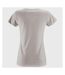 T-shirt bio manches courtes milo femme blanc SOLS SOLS