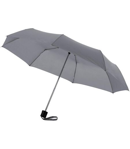Bullet 21.5in Ida 3-Section Umbrella (Pack of 2) (Gray) (9.4 x 38.2 inches)