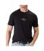 T-Shirt noir homme calvin klein jeans micros-1