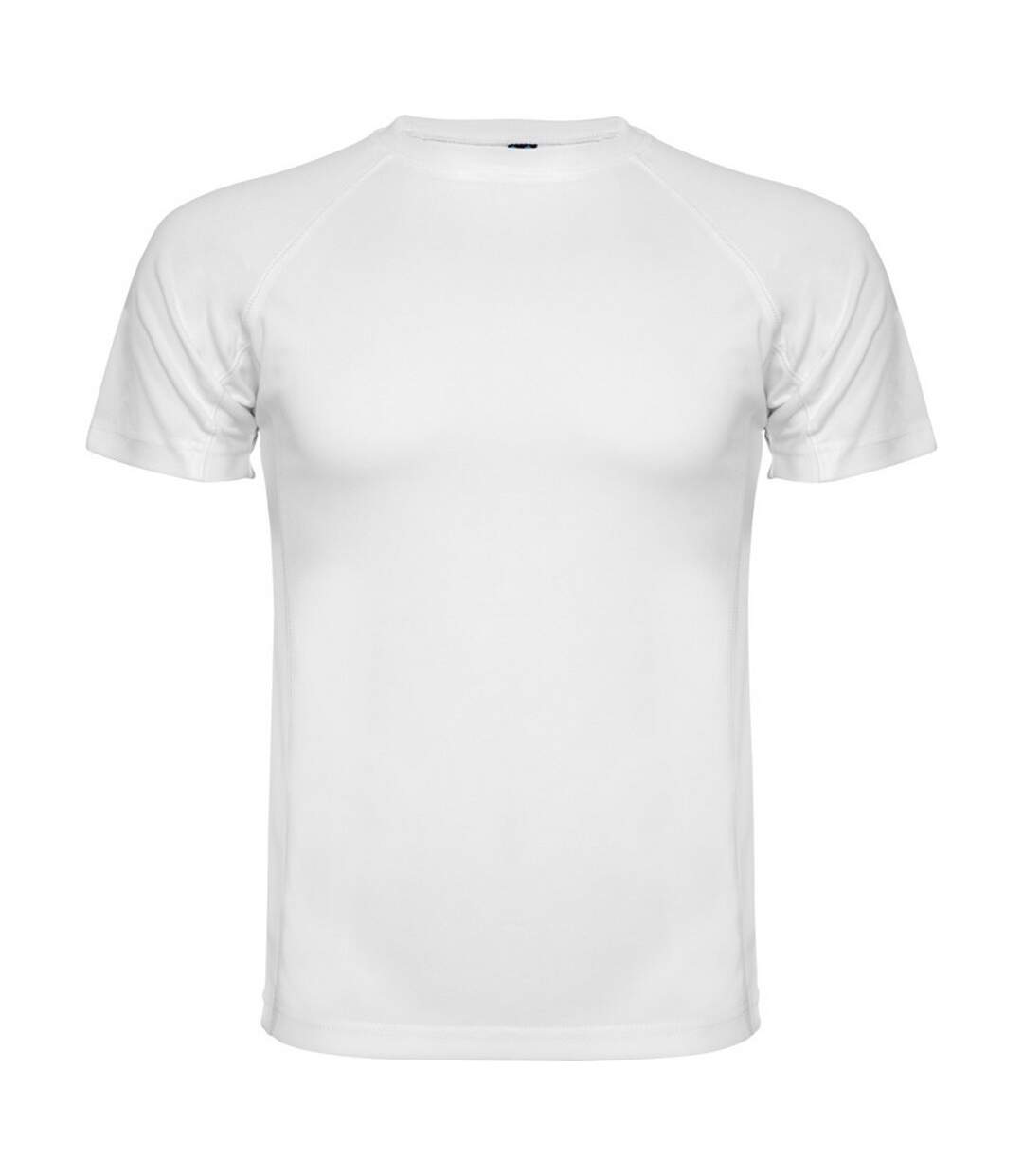 T-shirt montecarlo homme blanc Roly-1