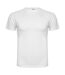 T-shirt montecarlo homme blanc Roly-1