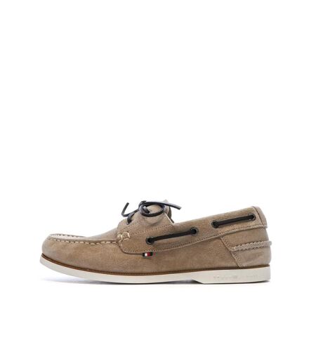 Mocassins marron homme tommy hilfiger boat