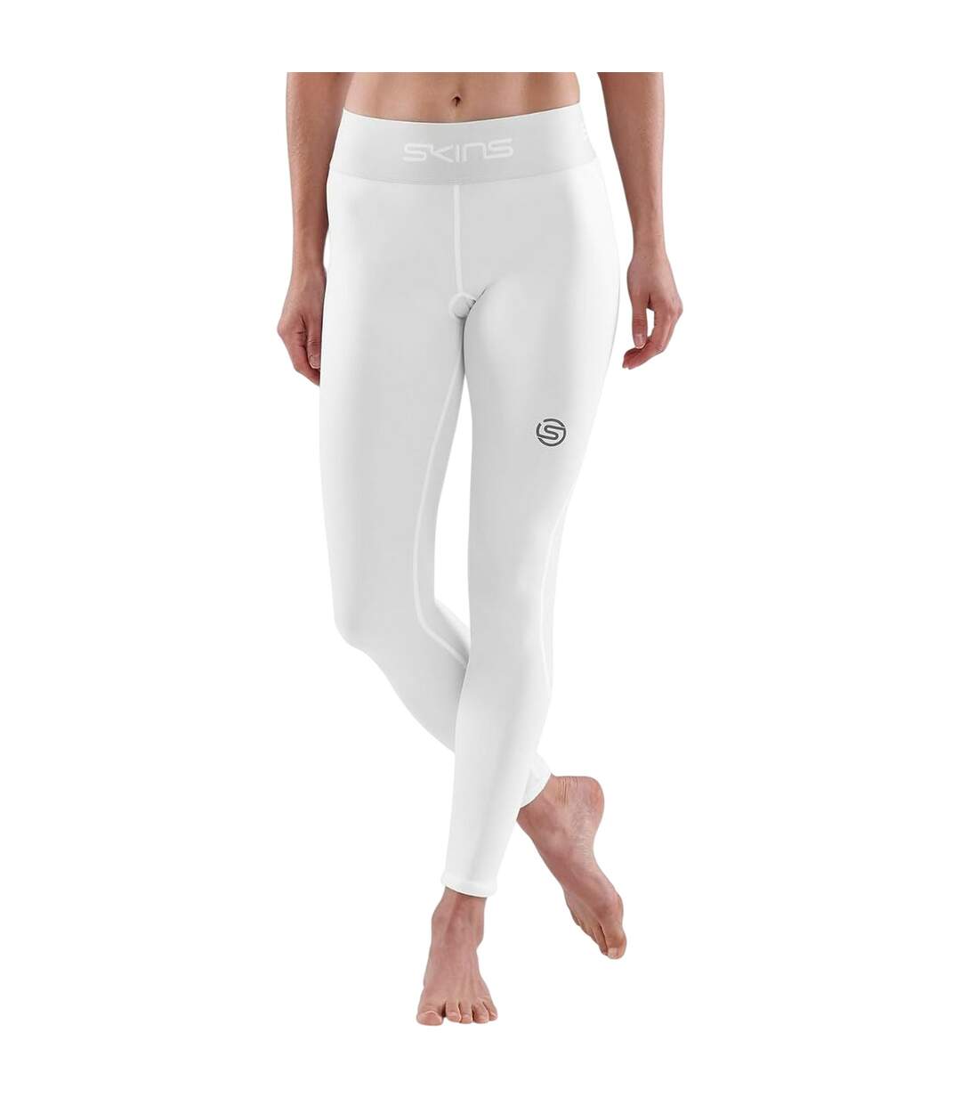 Legging 7/8 Series-1 Femme Blanc Skins-3