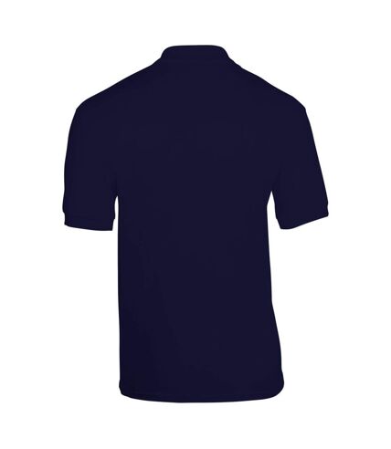 Gildan Adult DryBlend Jersey Short Sleeve Polo Shirt (Navy)
