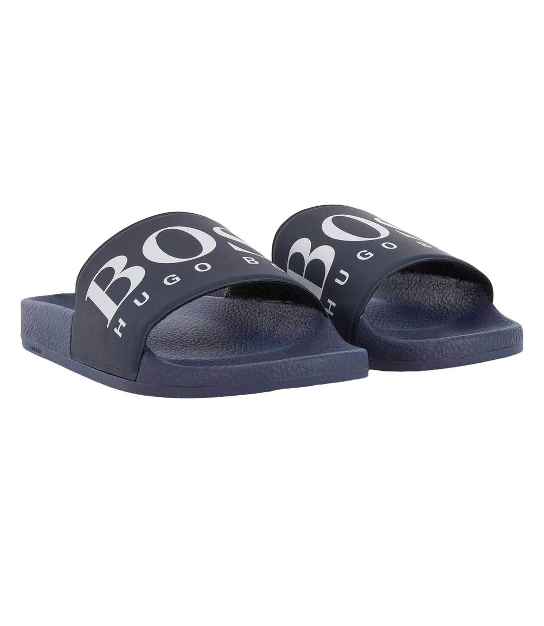 Claquettes Solar Homme Bleu Foncé Boss-1