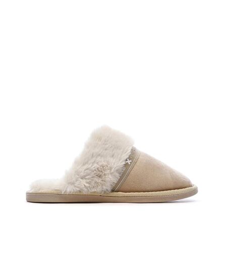 Chaussons beige femme xti 144571