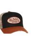 Casquette trucker avec filet adulte effet usé et patch brodé Used Vondutch-5