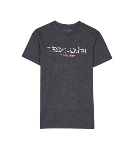 T-shirt gris homme teddy smith ticlass basic - s