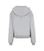 Womens/ladies Loose Fit Hoodie Heather Grey Build Your Brand-3