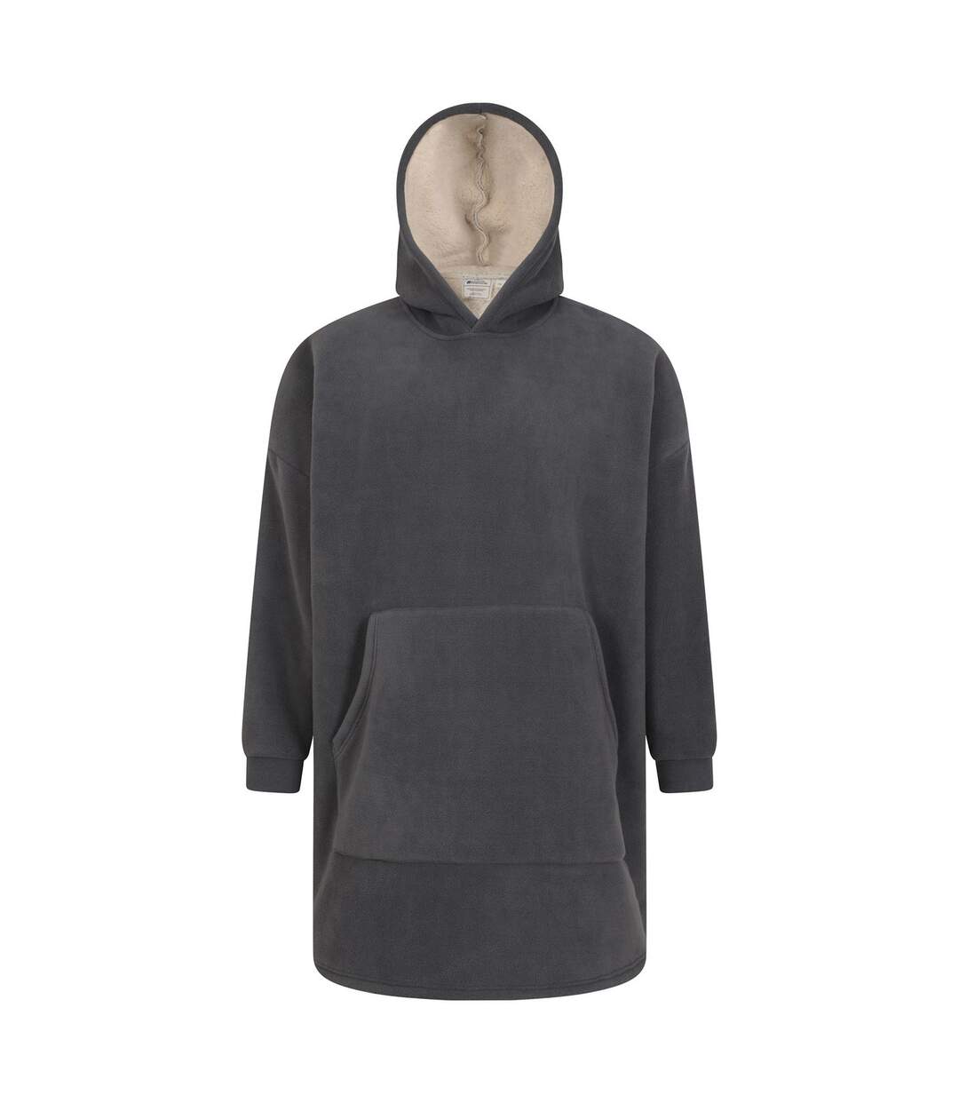 Sweat à capuche couverture snug homme gris Mountain Warehouse-1