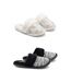 CXL by Christian Lacroix Pantoufles Mules Femme Col Fourrure Pack 2 Paires-3