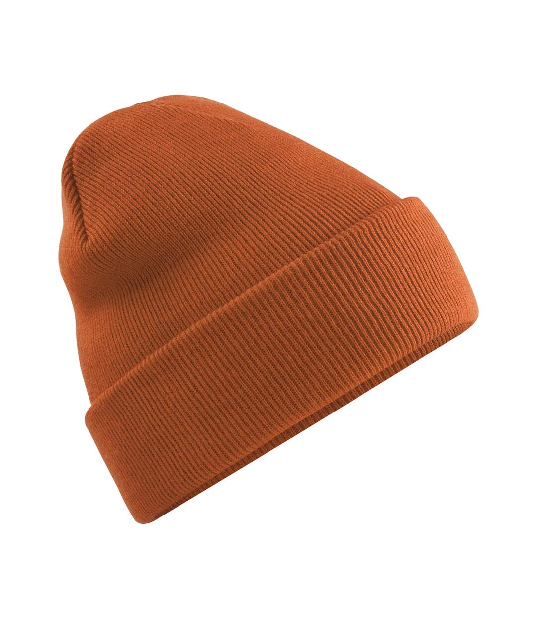 Bonnet Tricoté Unisexe Citrouille Beechfield-1