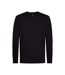 Sweat noir/taupe homme petrol industries neck-2