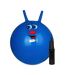 Balle Rebondissante Motif/style Visage Enfant 65 Cm Bleu ProFit-3
