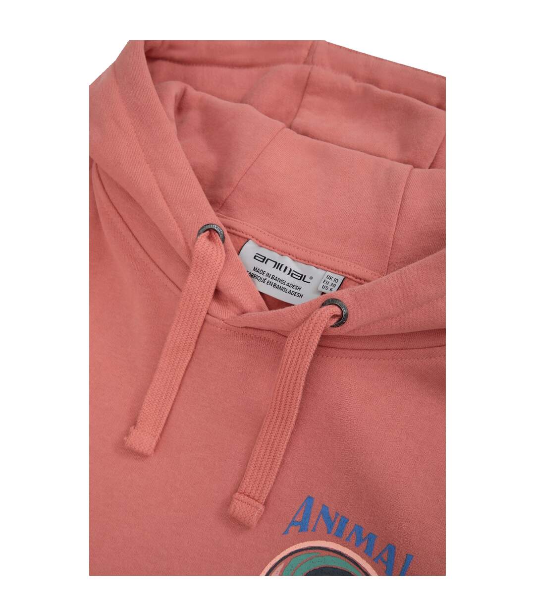 Sweat À Capuche Maya Cromer Femme Rose Animal-3