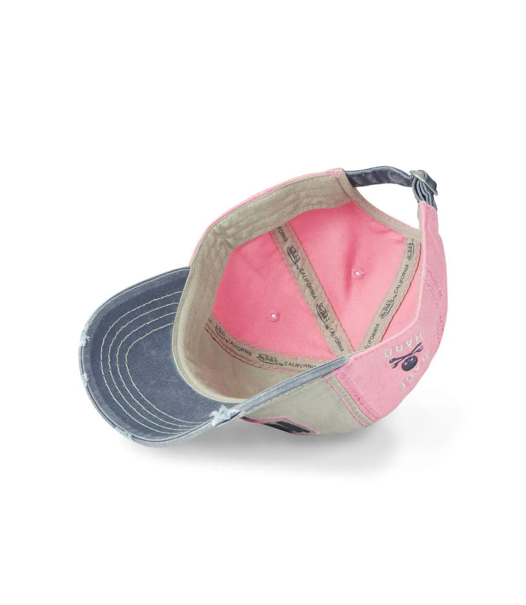 Casquette baseball en coton avec broderie effet usé Retro Hard Vondutch-5