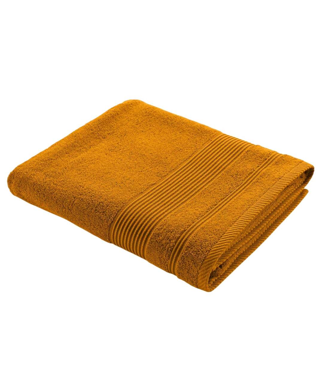 Drap de Bain Tendresse 90x150cm Jaune Curry-1