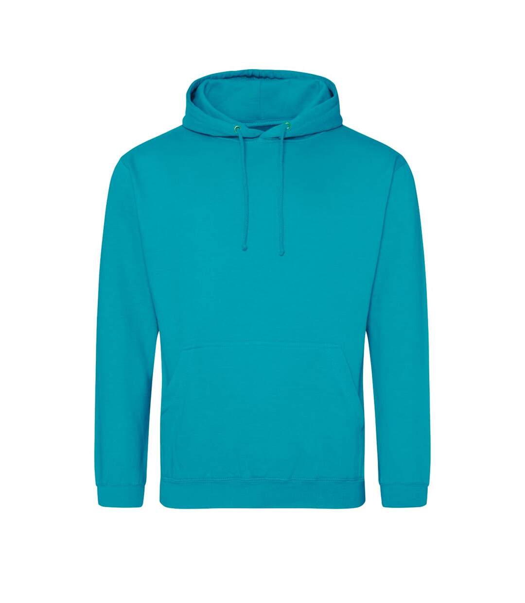 Sweat à capuche homme bleu lagon Awdis