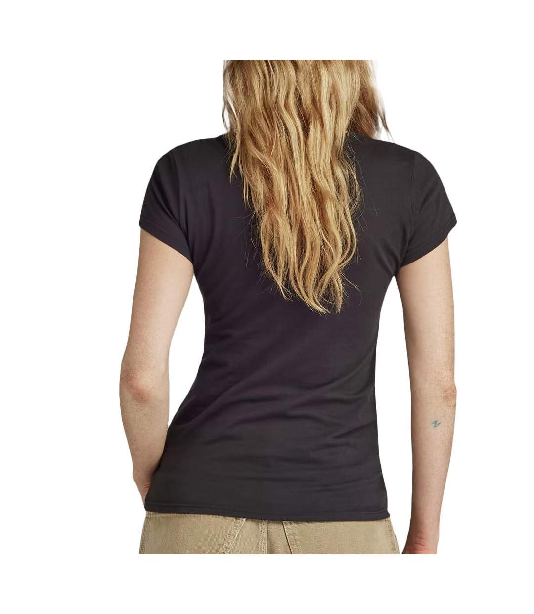 T-shirt noir femme g-star raw d24714-2
