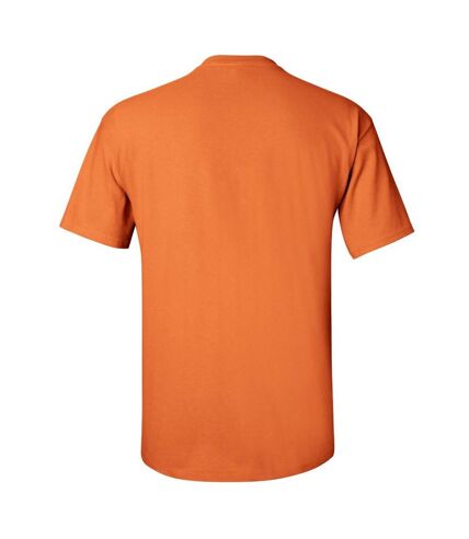 Gildan Mens Ultra Cotton Short Sleeve T-Shirt (Tangerine)