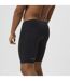 Mens Running Short Tights With Reflective Strip-4