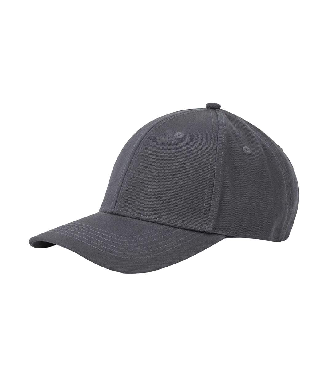 Casquette De Baseball Motif/style 6 Panneaux Earthaware Gris Foncé Beechfield-2