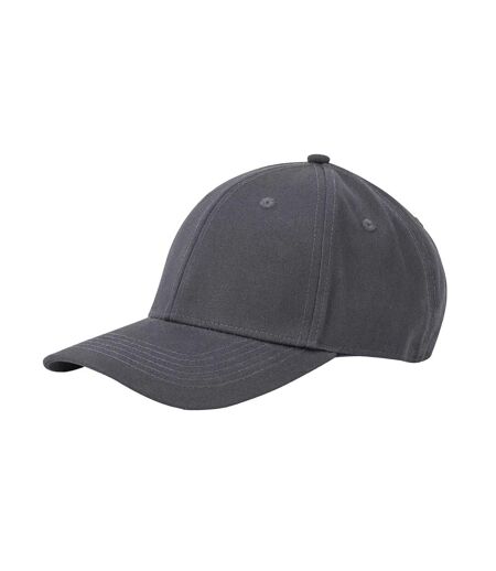 Casquette De Baseball Motif/style 6 Panneaux Earthaware Gris Foncé Beechfield