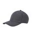 Casquette De Baseball Motif/style 6 Panneaux Earthaware Gris Foncé Beechfield-2