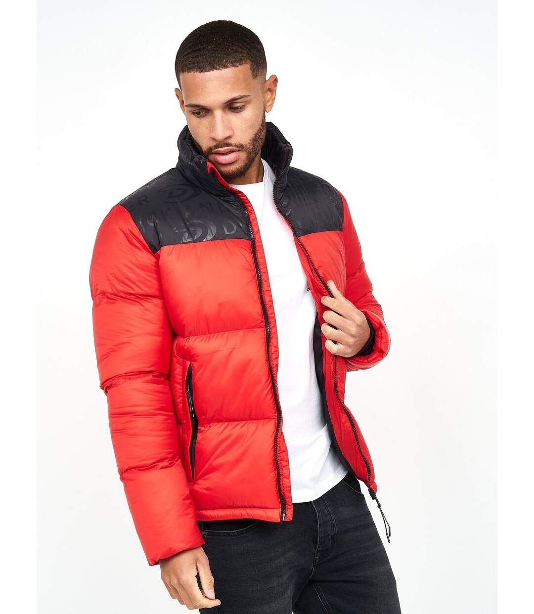 Duck and Cover Mens Synmax 2 Quilted Jacket (Charcoal)