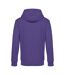 Mens king hoodie violet radieux B&C