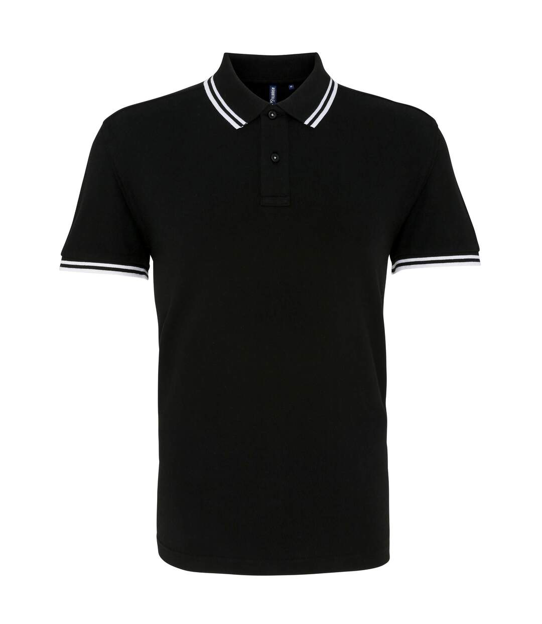 Asquith & Fox - Polo - Homme (Noir/blanc) - UTRW4809