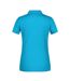 Polo Bio Workwear Femme Turquoise Vif James And Nicholson-2