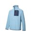 Mens Frankie Half Zip Fleece Top Dusky Blue Navy Regatta-4