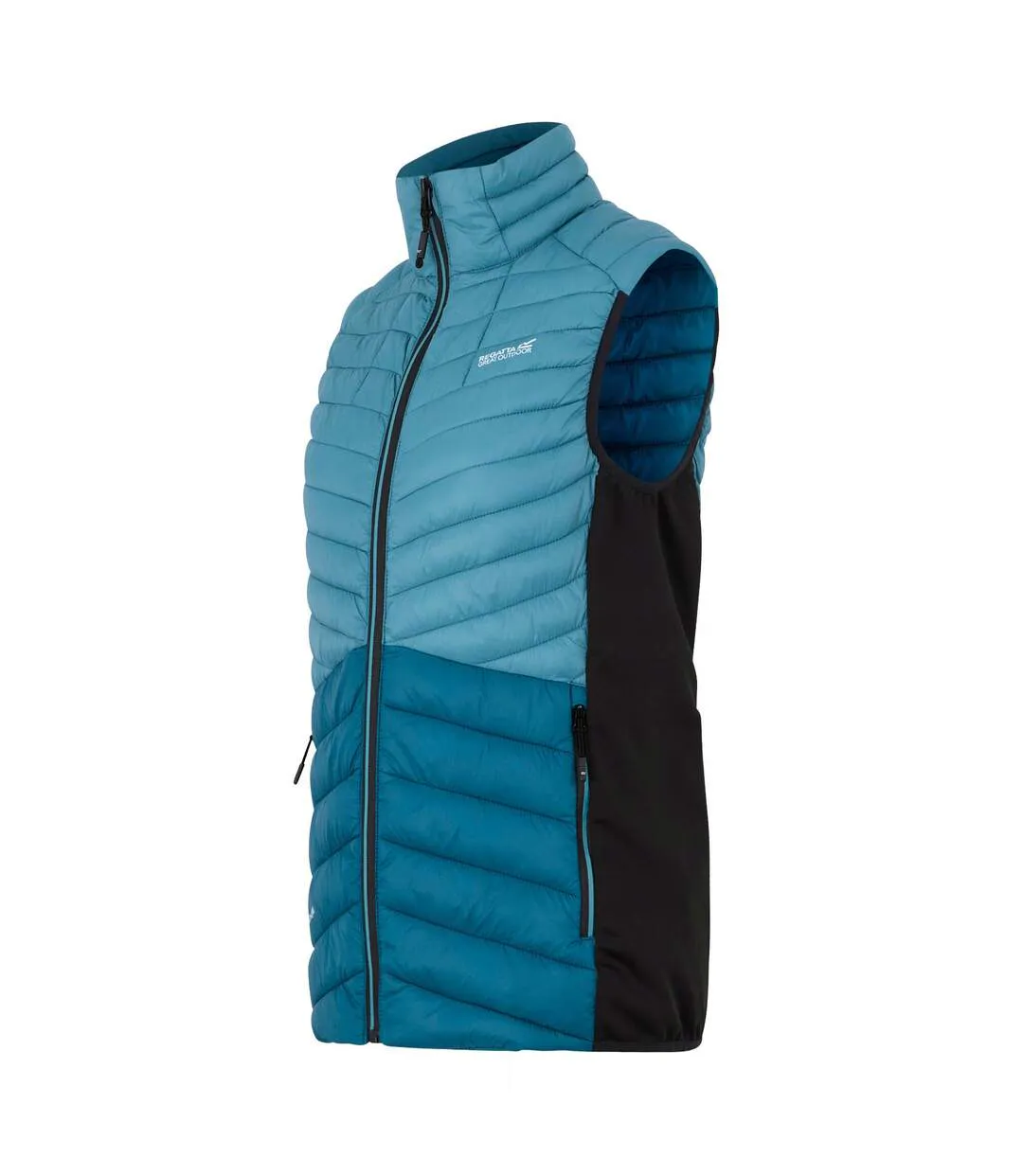 Veste Sans Manches Leedre Femme Bleu Orage Bleu Marocain Noir Regatta-3