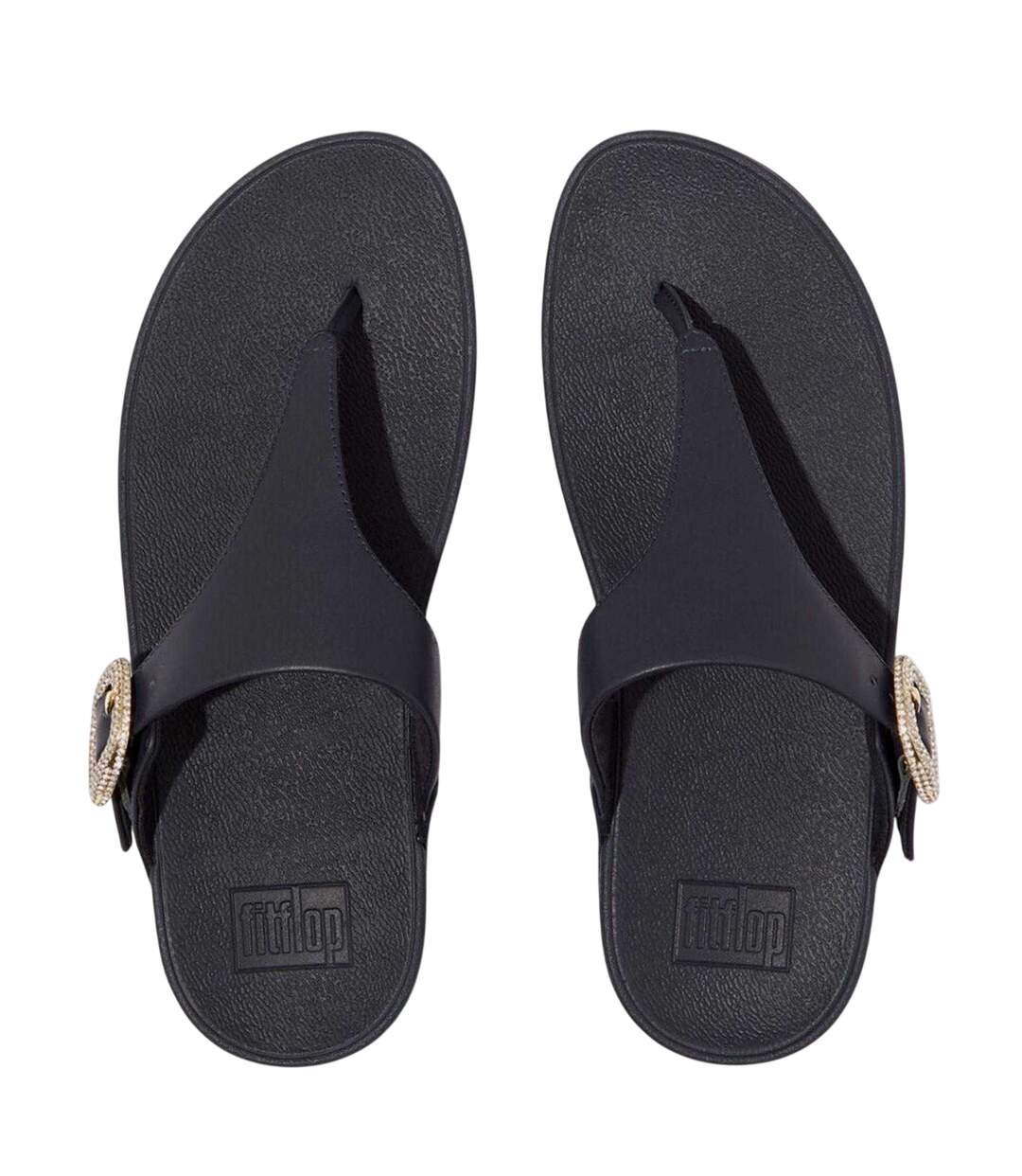 Sandales Motif/style Embelli Lulu Femme Bleu Marine FitFlop-3