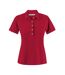 Womens/ladies Sunset Polo Shirt Red James Harvest-1