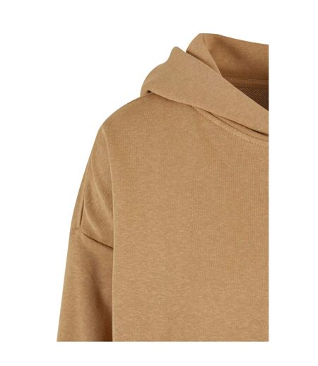 Sweat À Capuche Femme Beige Urban Classics